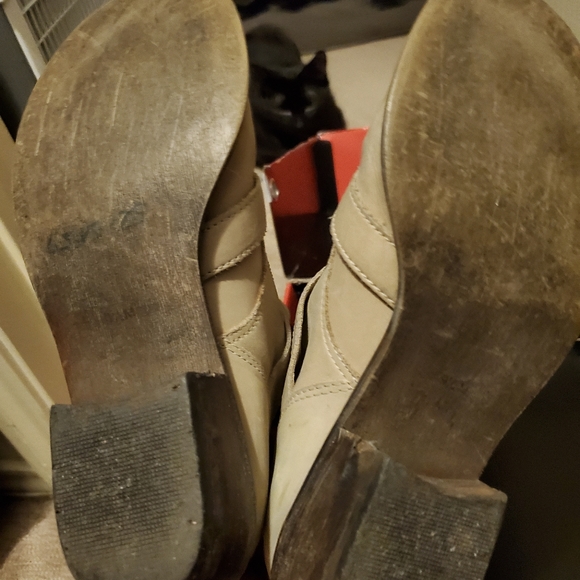 Trouva combat boot. Genuine leather. - Picture 3 of 4